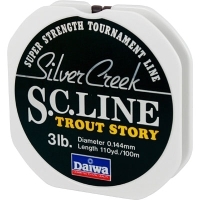 Монолеска Daiwa "S C Line", толщина: 3 Lb, длина: 100 м артикул 11672b.